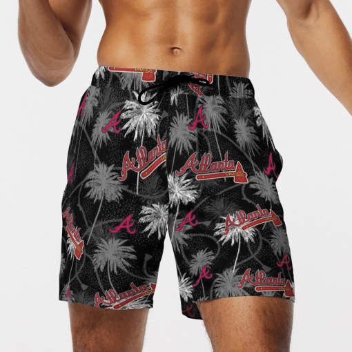 ATLANTA BRAVES BASEBALL BEACH SHORTS