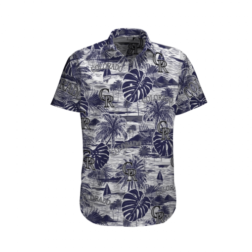 COLORADO ROCKIES BASEBALL HAWAII SHIRT