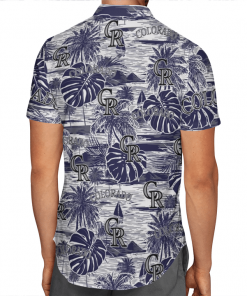 COLORADO ROCKIES BASEBALL HAWAII SHIRT