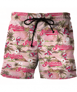 CLEVELAND INDIANS BASEBALL BEACH SHORTS