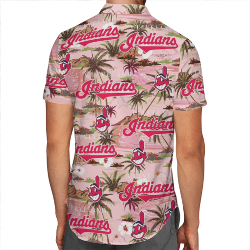 CLEVELAND INDIANS BASEBALL HAWAII SHIRT