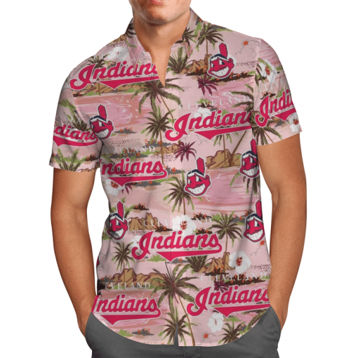 CLEVELAND INDIANS BASEBALL HAWAII SHIRT