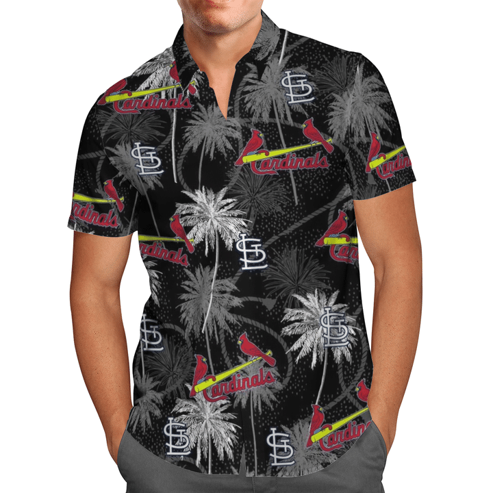 ST LOUIS CARDINALS BASEBALL HAWAIIAN SHIRT - Q-Finder Trending Design T  Shirt