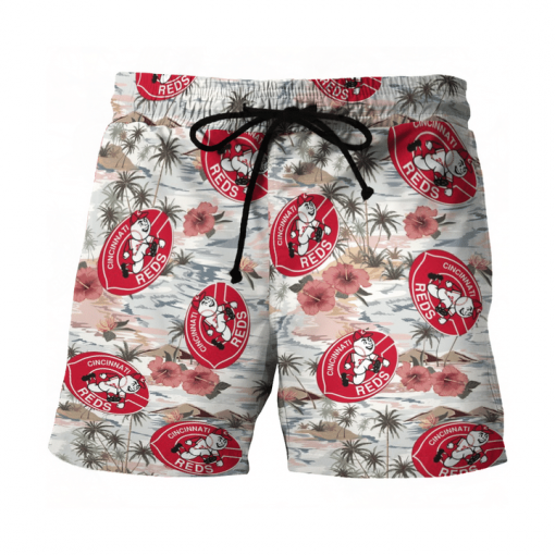 CINCINNATI REDS BASEBALL BEACH SHORTS