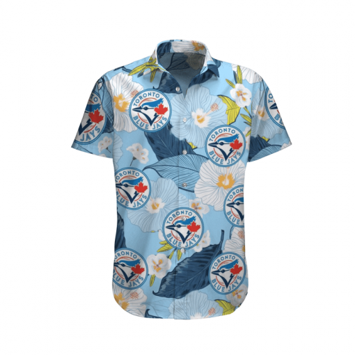 Personalized Toronto Blue Jays Baseball Full Printing Hawaiian Shirt - Navy  - Senprintmart Store