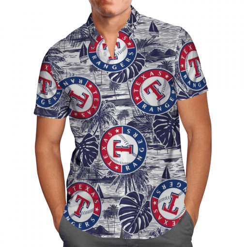 TEXAS RANGERS BASEBALL HAWAII SHIRT