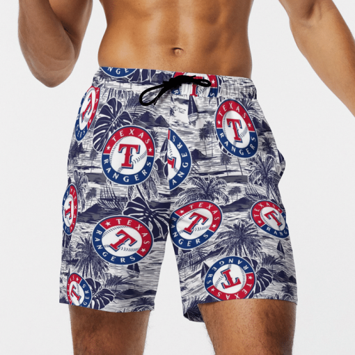 TEXAS RANGERS BASEBALL BEACH SHORTS