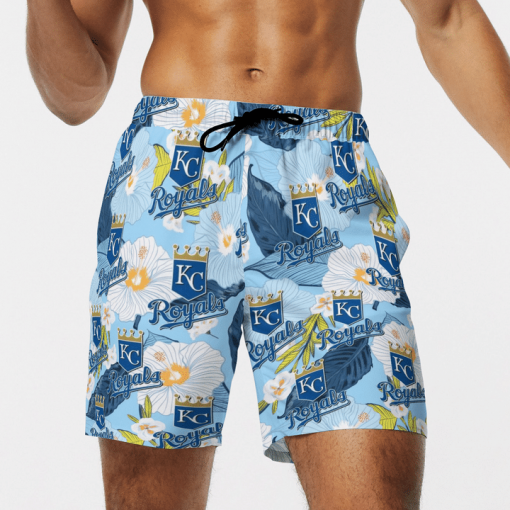 KANSAS CITY ROYALS BASEBALL BEACH SHORTS