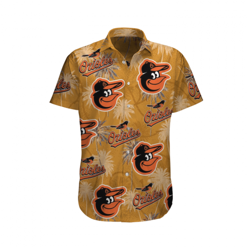 BALTIMORE ORIOLES BASEBALL HAWAII SHIRT