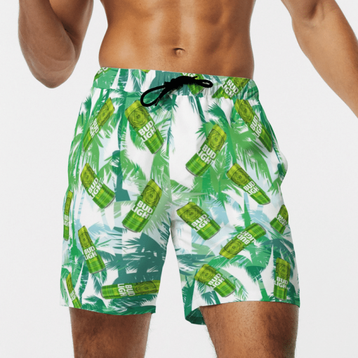 BUD LIGHT LIME BEER BEACH SHORTS