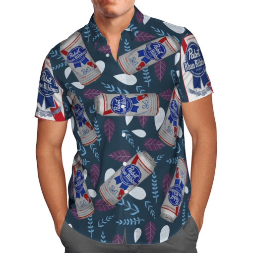 PABST BLUE RIBBON BEER HAWAII SHIRT