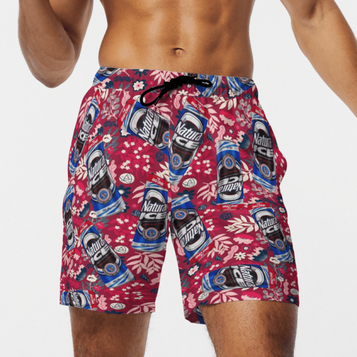 NATURAL ICE BEER BEACH SHORTS