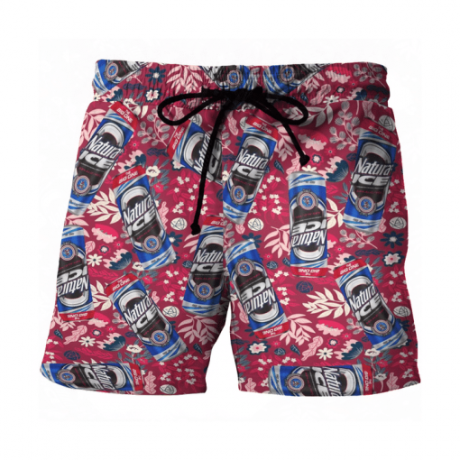 NATURAL ICE BEER BEACH SHORTS