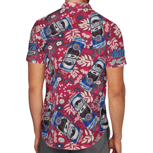 NATURAL ICE BEER HAWAIIAN SHIRT