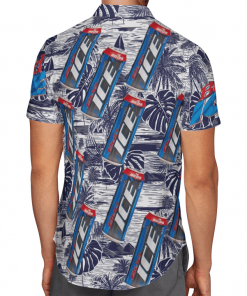 BUD ICE BEER HAWAIIAN SHIRT