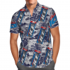 BUD ICE BEER HAWAIIAN SHIRT