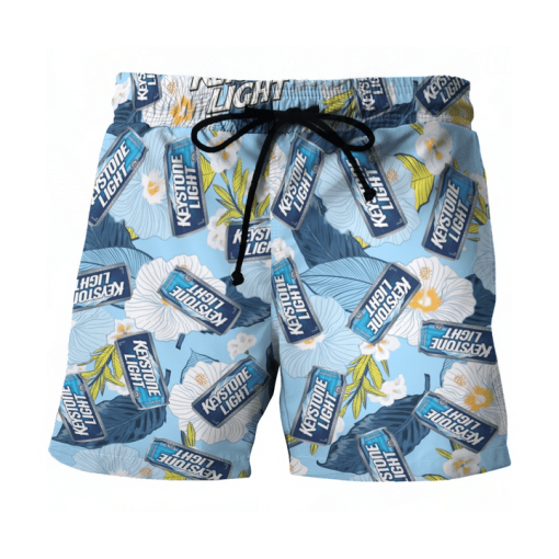 KEYSTONE LIGHT BEER BEACH SHORTS