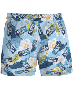 KEYSTONE LIGHT BEER BEACH SHORTS