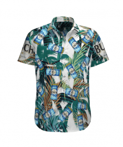 BUSCH BEER HAWAIIAN SHIRT