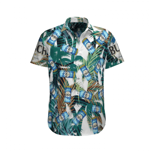 BUSCH BEER HAWAIIAN SHIRT