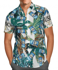 BUSCH BEER HAWAIIAN SHIRT