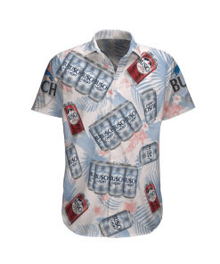 BUSCH LIGHT BEER HAWAIIAN SHIRT