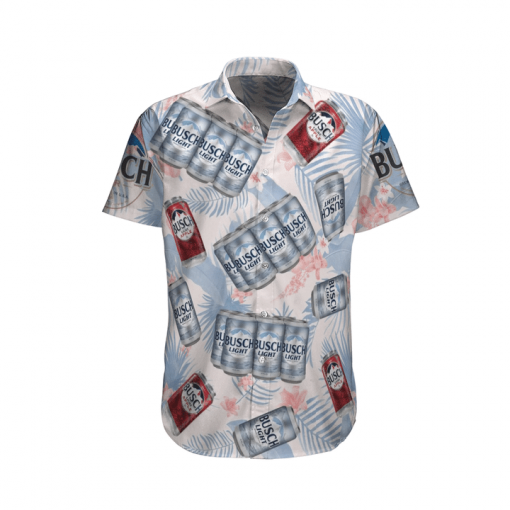 BUSCH LIGHT BEER HAWAIIAN SHIRT