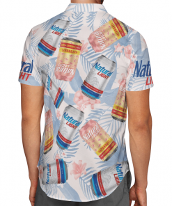 NATURAL LIGHT BEER HAWAIIAN SHIRT