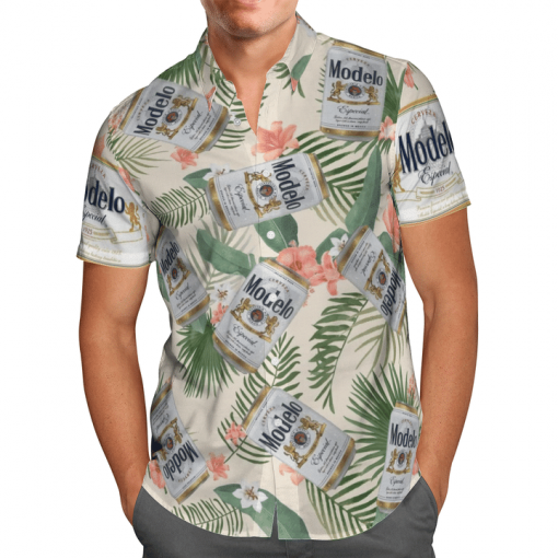 MODELO ESPECIAL BEER HAWAIIAN SHIRT