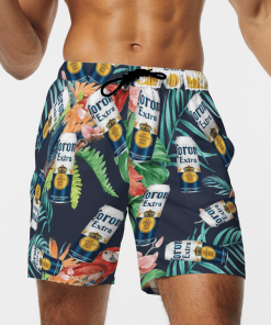 CORONA EXTRA BEER BEACH SHORTS