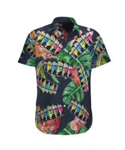 STEEL RESERVE ALLOY SERIES BEER HAWAIIAN SHIRT