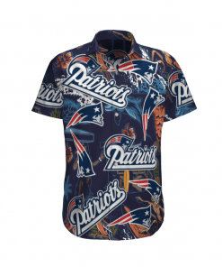 NEW ENGLAND PATRIOTS FOOTBALL HAWAIIAN SHIRT