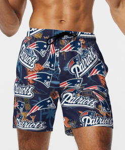 NEW ENGLAND PATRIOTS FOOTBALL BEACH SHORTS