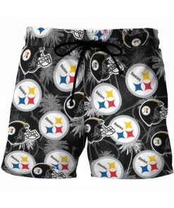 PITTSBURGH STEELERS FOOTBALL BEACH SHORTS