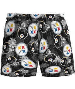 PITTSBURGH STEELERS FOOTBALL BEACH SHORTS