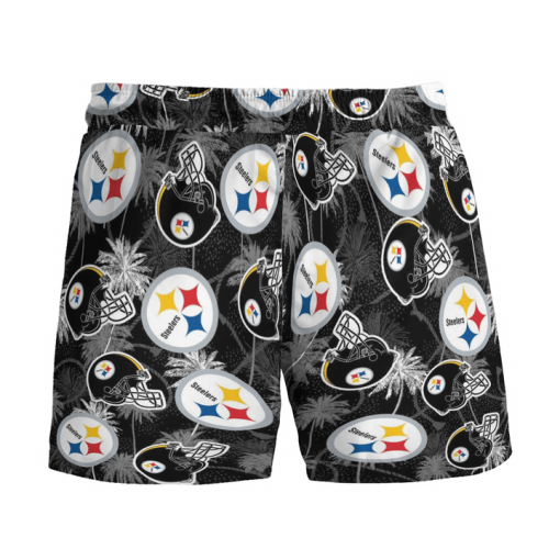 PITTSBURGH STEELERS FOOTBALL BEACH SHORTS