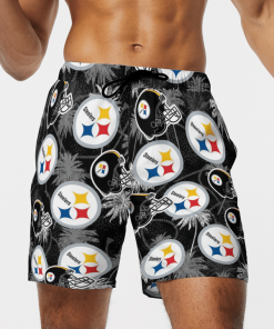 PITTSBURGH STEELERS FOOTBALL BEACH SHORTS