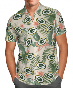 GREEN BAY PACKERS FOOTBALL HAWAIIAN SHIRT