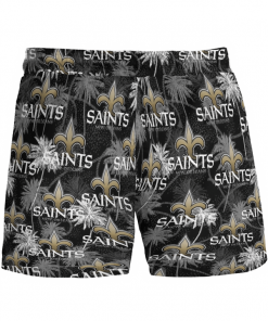 NEW ORLEANS SAINTS FOOTBALL BEACH SHORTS