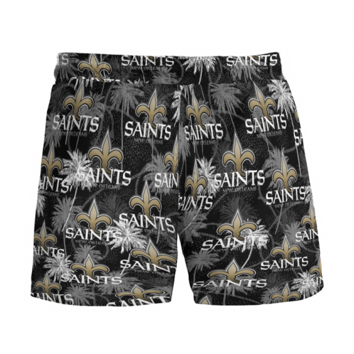 NEW ORLEANS SAINTS FOOTBALL BEACH SHORTS