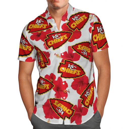 KANSAS CITY CHIEFS FOOTBALL HAWAIIAN SHIRT