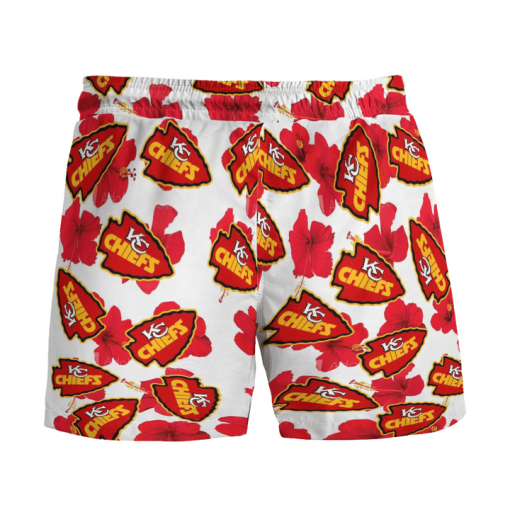 KANSAS CITY CHIEFS FOOTBALL BEACH SHORTS