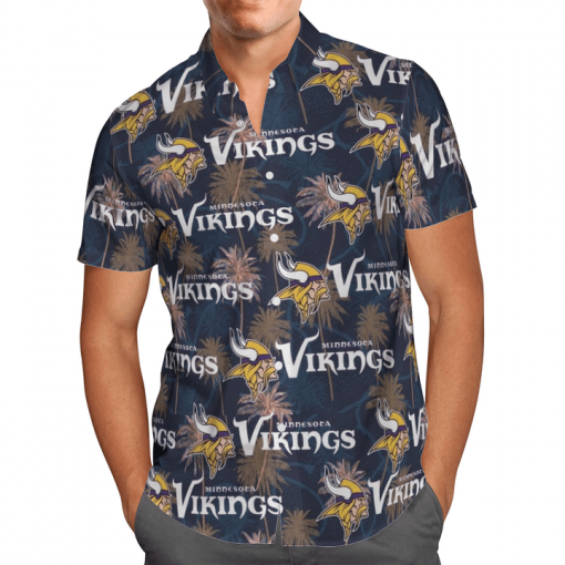 MINNESOTA VIKINGS FOOTBALL HAWAIIAN SHIRT