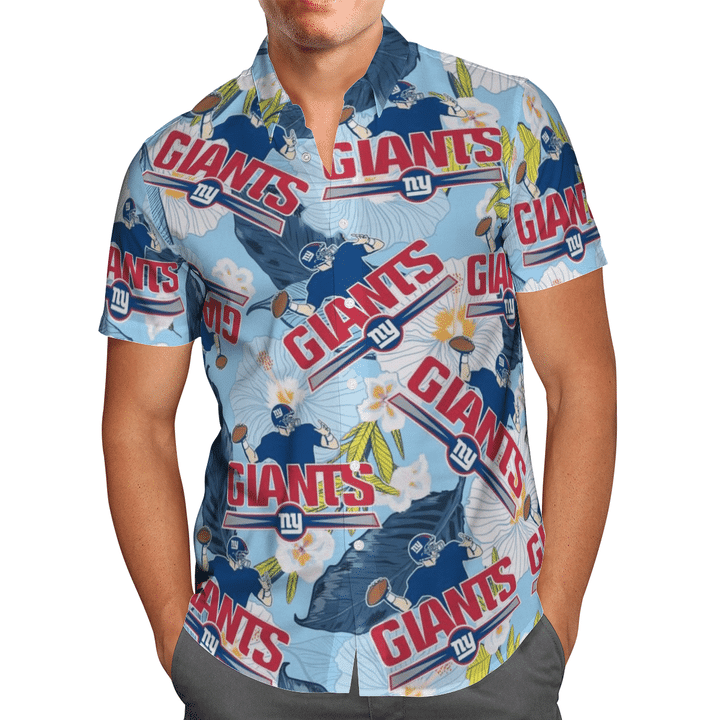 new york giants hawaiian shirt