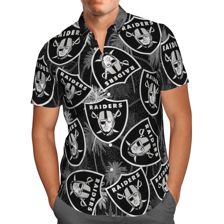 oakland raiders hawaiian shirt