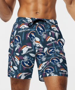 DENVER BRONCOS FOOTBALL BEACH SHORTS