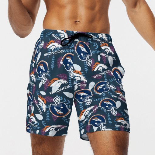 DENVER BRONCOS FOOTBALL BEACH SHORTS