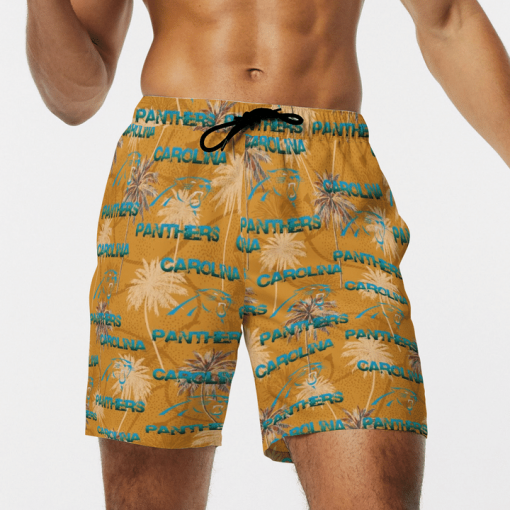 CAROLINA PANTHERS FOOTBALL BEACH SHORTS