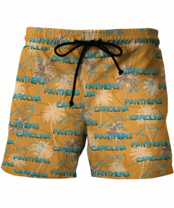 CAROLINA PANTHERS FOOTBALL BEACH SHORTS