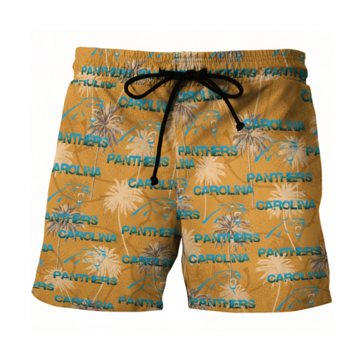 CAROLINA PANTHERS FOOTBALL BEACH SHORTS